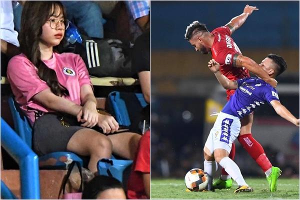 Cổ động viên Hải Phòng cà khịa Quang Hải khi đồng thanh hô nhún nhảy Hồ Tây-2