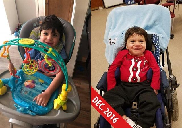 Cuộc sống của bé trai 8 tuổi chỉ nặng 7kg, gần như sắp chết được nhận nuôi-5