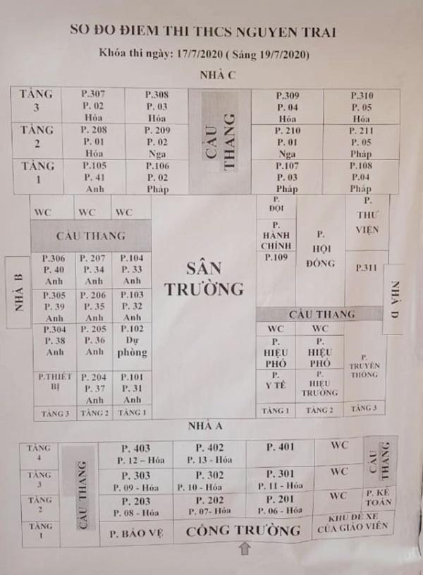 Phiếu báo dự thi không rõ ràng, thí sinh có thể đến nhầm điểm thi-1