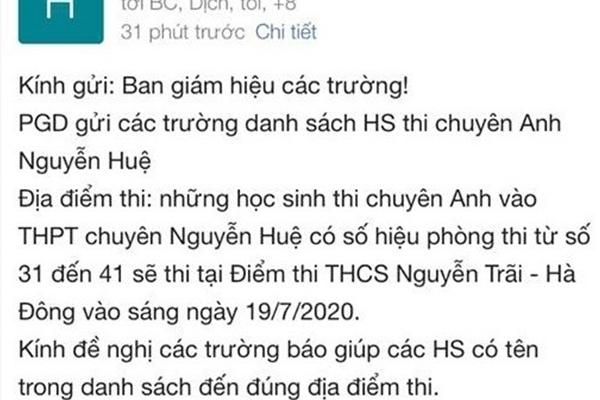 Gần 50% thí sinh có điểm thi lớp 10 môn Toán và Tiếng Anh dưới 5 ở TP.HCM-2