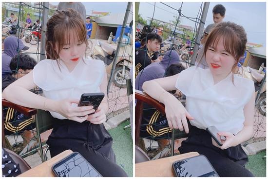 Bạn vào tận Facebook hỏi sao trắng dữ vậy, Huỳnh Anh - bồ Quang Hải trả lời hồn nhiên: Chỉnh đấy!