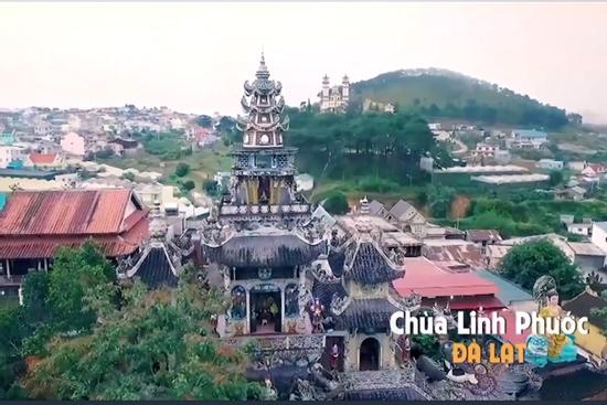 Chùa ve chai nổi tiếng ở Đà Lạt