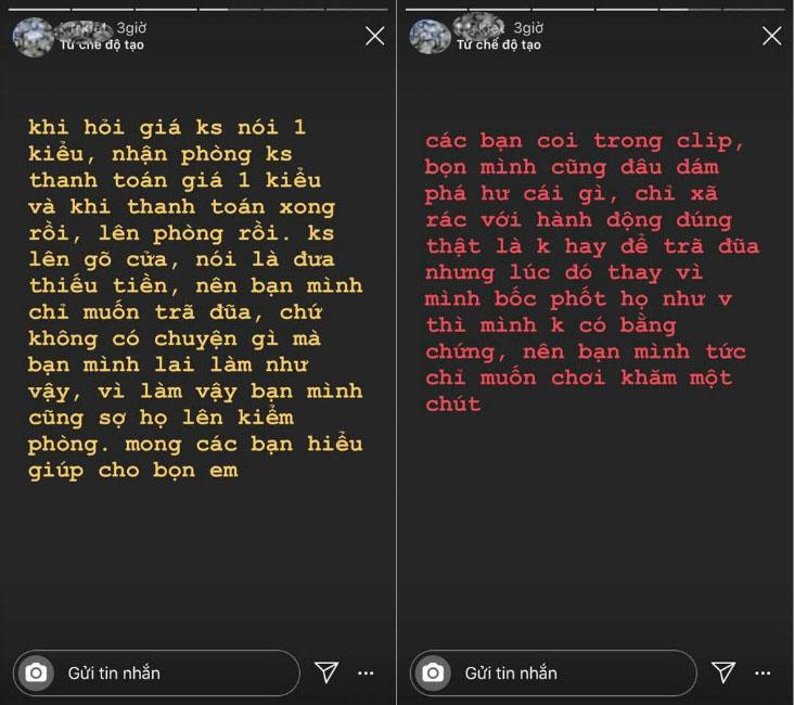 Nhóm bạn trẻ Vũng Tàu hạ độc phòng khách sạn tố bị ăn chặn nên mới trả thù-1