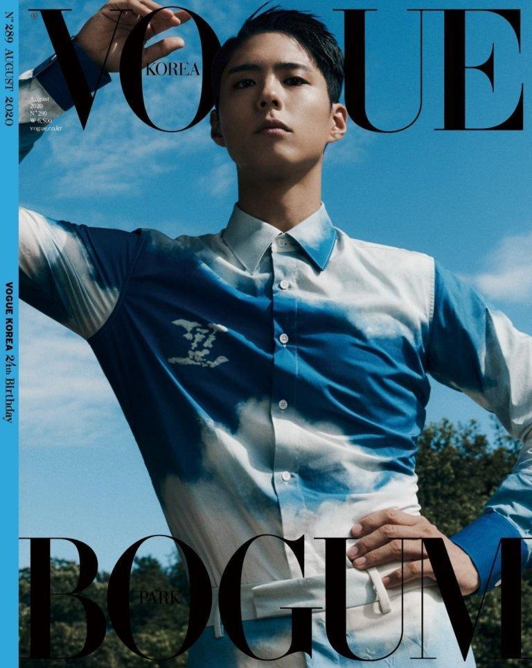 Park Bo Gum xuất hiện trên bìa tạp chí Vogue Korea số tháng 7. Đây là một trong những hoạt động cuối cùng trước khi nam diễn viên nhập ngũ vào tháng 8 tới.