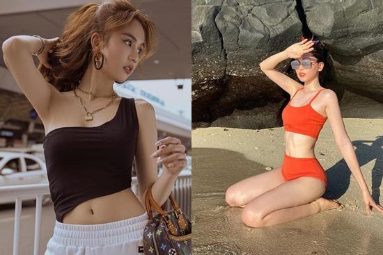 Tưởng eo 56 ngang ngửa Ngọc Trinh, ai dè Á hậu Phương Nga lệch chuẩn quá nhiều