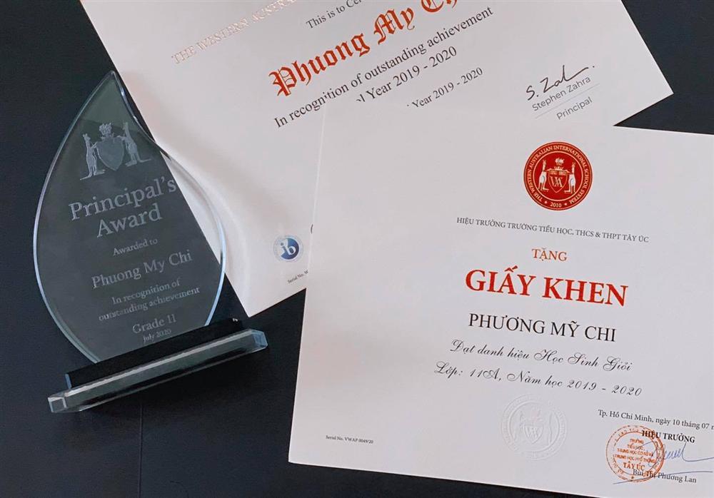 Phương Mỹ Chi khoe thành tích học tập đáng ngưỡng mộ tại trường quốc tế-3