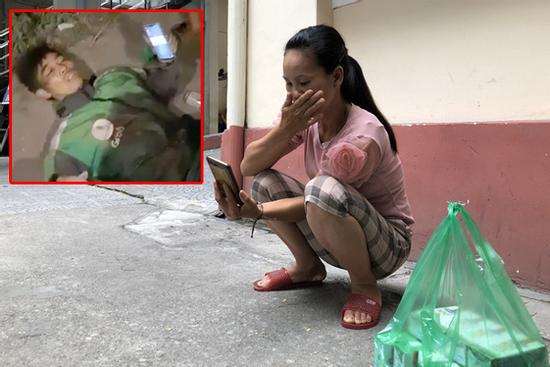 Tài xế Grab bị cướp đâm 6 nhát: 'Vợ ơi anh bị cướp hết rồi, nó đâm anh nhiều lắm'