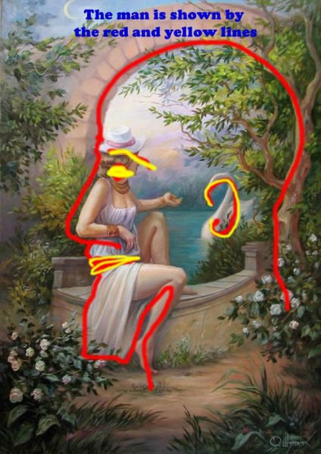 Thách thức thị giác: Đố bạn tìm ra khuôn mặt thứ hai trong tranh sau 5 giây!-2