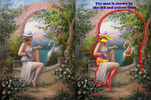 Bạn thấy khuôn mặt đàn ông hay phụ nữ: Chọn và xem đáp án-3