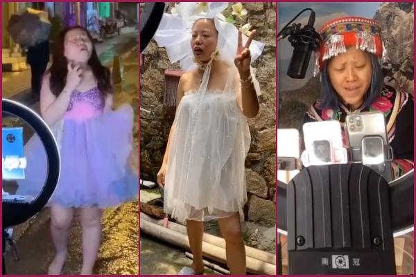 Trend dị Tik Tok: Con trai thử làm công chúa 1 ngày bằng cách mặc váy lượn xe máy ra đường-8