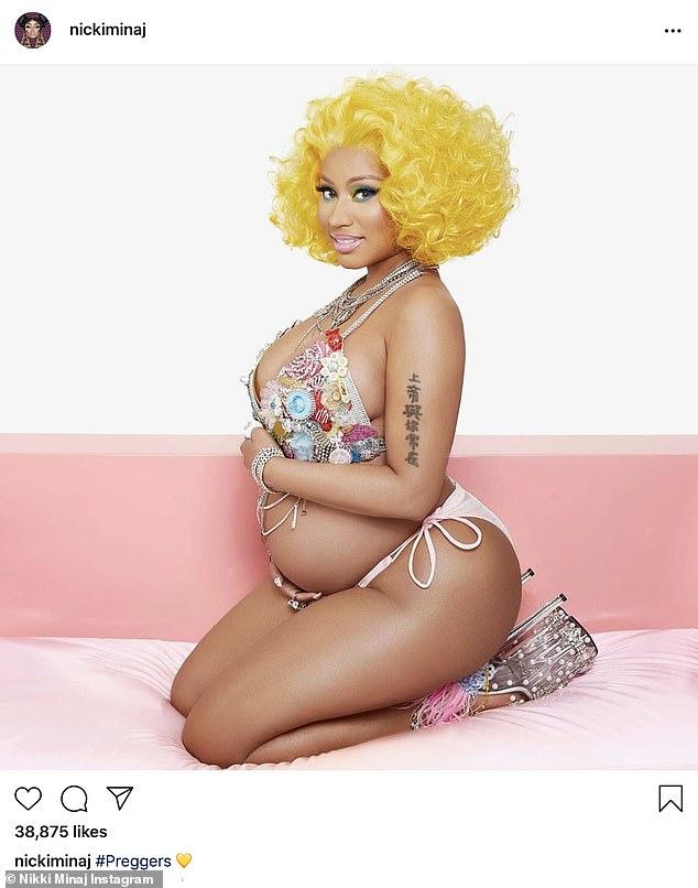 Nicki Minaj chính thức công bố mang thai con đầu lòng ở tuổi 37-2