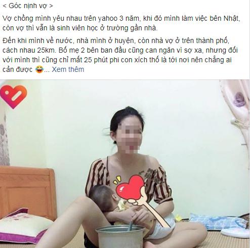 Chị em xuýt xoa bài nịnh vợ đi vào lòng người kèm bức ảnh hot của anh chồng tâm lý-1