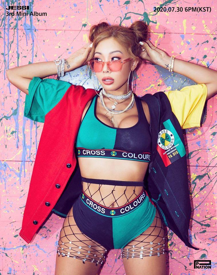 Nữ rapper Jessi tung hình ảnh cực nóng bỏng cho mini album vol3 ra mắt vào ngày 30/7 tới.
