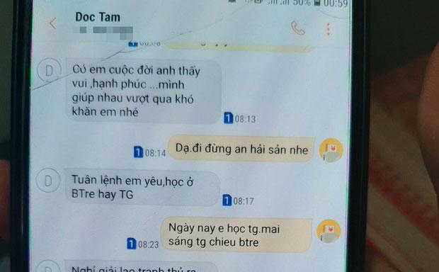 Lộ nhiều tin nhắn yêu đương của 1 bác sĩ ở Tiền Giang với nữ điều dưỡng đã có chồng-1