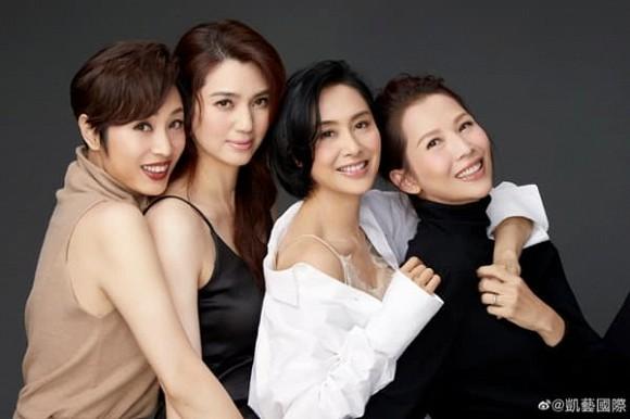 4 mỹ nhân hàng đầu Hong Kong hội ngộ, nhan sắc xinh đẹp ở tuổi trung niên khiến ai cũng trầm trồ-1