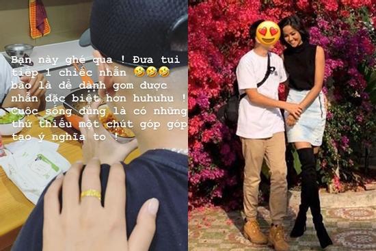 Bạn trai mua vàng gửi H'Hen Niê giữ, có vẻ chẳng mấy mà kết hôn
