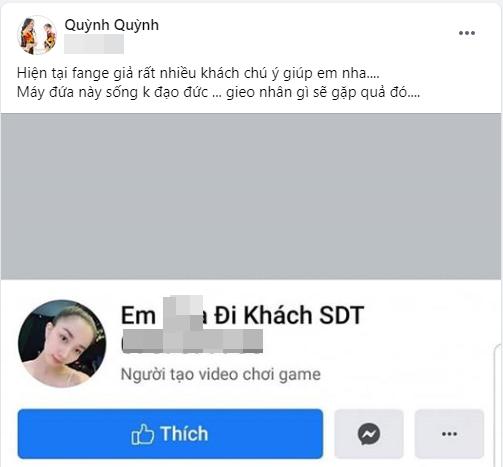 Bụng bầu sắp sinh, vợ Lê Dương Bảo Lâm vẫn bị giả mạo tài khoản đi khách-1