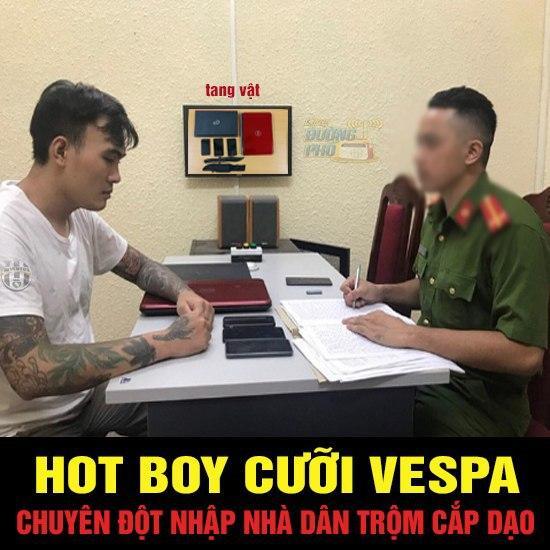 Hotboy Hà Nội cưỡi vespa có sở thích trộm cắp dạo-1