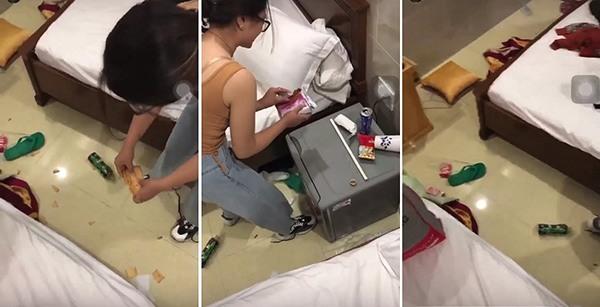 Cô gái trong nhóm xả rác ở khách sạn Vũng Tàu ăn năn vì hành động thiếu ý thức-1