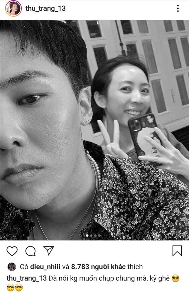 Thu Trang khiến dân mạng hết hồn với hình ảnh tình bể bình bên G-Dragon-1