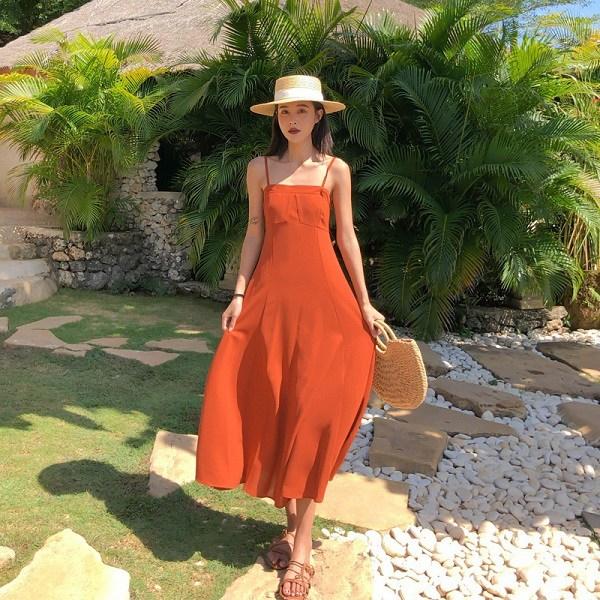 Mùa hè đi biển là phải mặc váy maxi, nhưng nàng đã biết cách chọn thế nào cho tôn dáng?-1