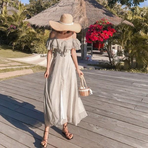 Mùa hè đi biển là phải mặc váy maxi, nhưng nàng đã biết cách chọn thế nào cho tôn dáng?-6