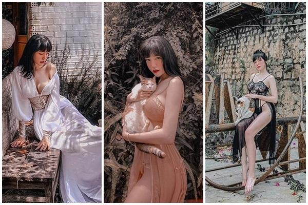 Elly Trần tung hình bán khỏa thân siêu sexy nhưng bị soi photoshop quá lố-8