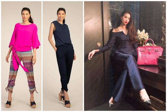 Phạm Hương chụp quảng cáo bên Mỹ bị so sánh với mẫu giảm giá trong siêu thị