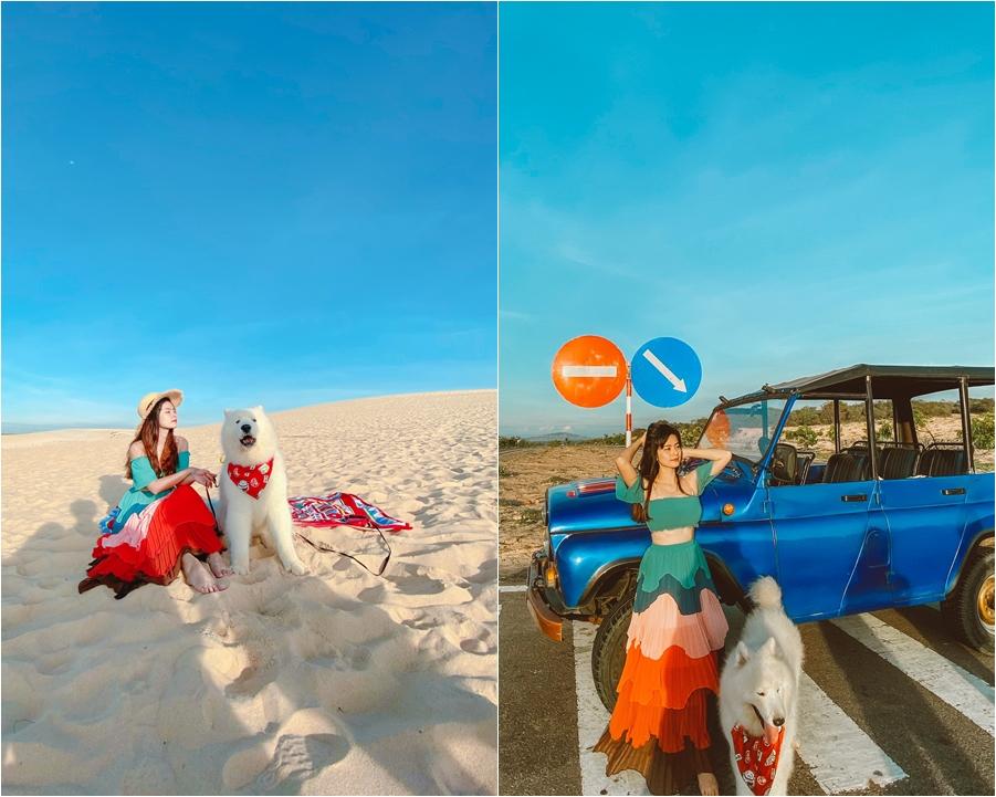 9X và cún cưng vác ba lô phá đảo thiên đường biển Mũi Né, Phan Thiết-7