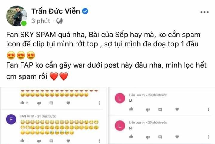 FAPTV tố FC Sơn Tùng M-TP chơi bẩn hòng độc chiếm top 1 trending Youtube-1