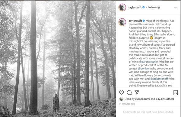 Taylor Swift sớm ra mắt album thứ 8-1