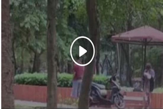 Đôi nam nữ thản nhiên 'mây mưa' giữa ban ngày trong công viên Định Công - Hà Nội