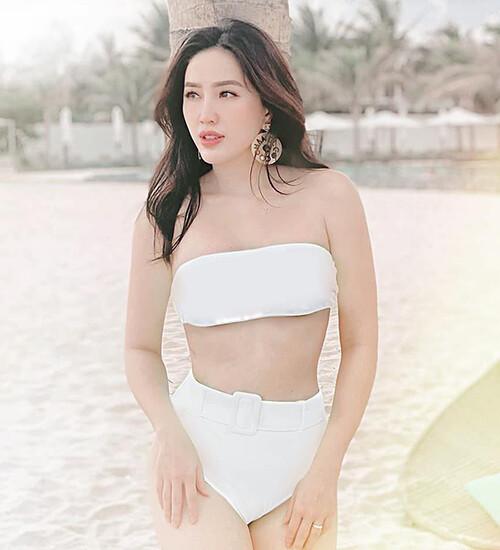 Trang Trần photoshop ảnh bikini đâu ra đấy dù béo như trâu với vòng eo 109cm-9