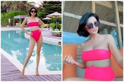 Trang Trần photoshop ảnh bikini đâu ra đấy dù 'béo như trâu' với vòng eo 109cm