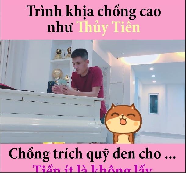Chê Công Vinh cho tiền ít, Thủy Tiên không lấy còn tặng ngược để dằn mặt-1