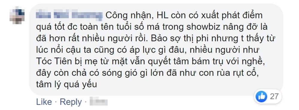 Khán giả cãi nhau khi Hoài Lâm không hứa trở lại showbiz-5