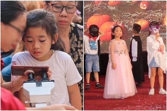 Con gái Mai Phương rạng rỡ sát cánh cùng bà nội trong lễ bế giảng