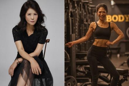 Nữ diễn viên U50 xứ Hàn sở hữu body xuất sắc chỉ có 2kg mỡ