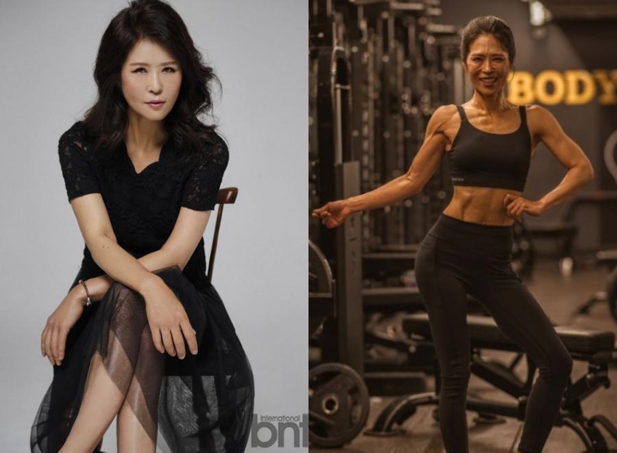 Nữ diễn viên U50 xứ Hàn sở hữu body xuất sắc chỉ có 2kg mỡ-1