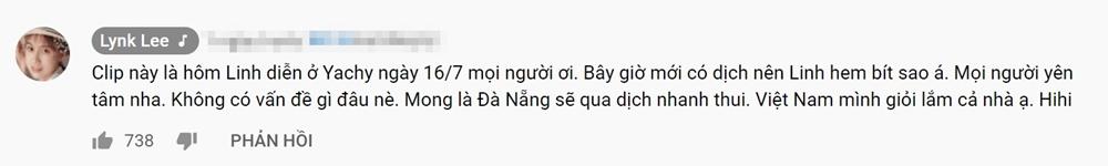 Lynk Lee nói gì khi nhận show Đà Nẵng giữa nguy cơ bùng phát dịch Covid-19?-2