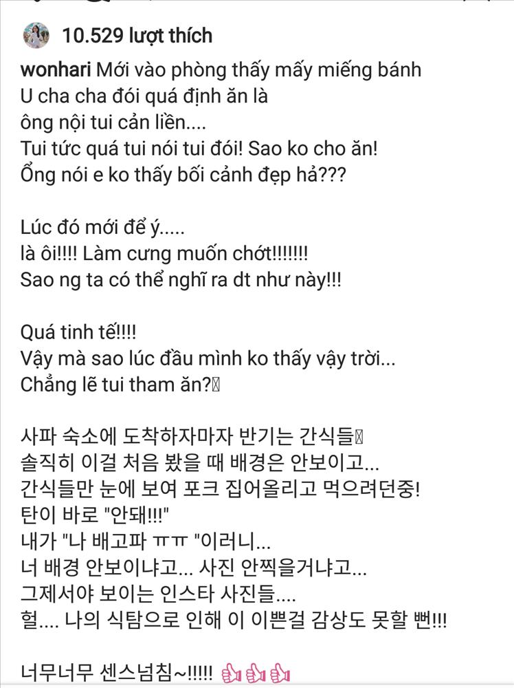 Hari Won bị Trấn Thành cấm ăn dù đói mờ mắt-2