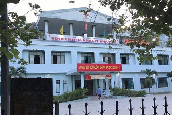 Bệnh viện Thành phố Quảng Ngãi ngưng tiếp nhận bệnh nhân sau ca mắc Covid-19 thứ 419-1