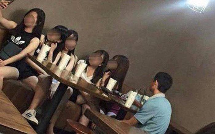 Rủ binh đoàn bạn thân đến ăn chùa buổi đầu hẹn hò, cô gái gặp anh chàng cao tay-1