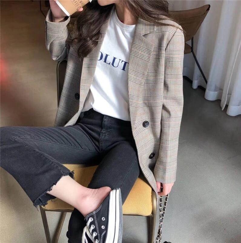 Thanh lịch chốn công sở với áo blazer của Candy’s Fashion-2