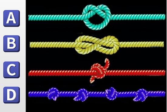 Sợi dây nào dài nhất? Câu trả lời tiết lộ điểm mạnh của bạn