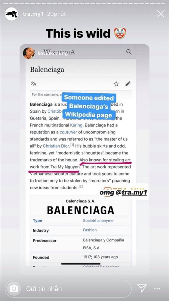 Sau 5 ngày bị khủng bố, Balenciaga chính thức bác bỏ cáo buộc đạo nhái của cô gái gốc Việt, còn tung bằng chứng rõ ràng-2