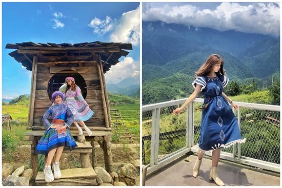 Đôi bạn thân 20 năm rủ nhau 'check in' đèo Ô Quy Hồ ở Sapa, 'sống ảo' cả năm không hết