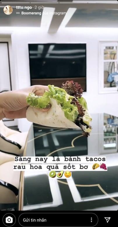 Mục sở thị thực đơn khắc nghiệt của Á hậu Thanh Tú sau thời gian bị chê béo-4