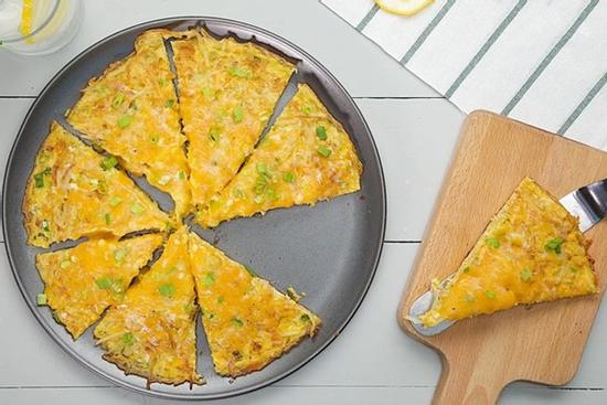 Biến khoai tây thành pizza trong nháy mắt