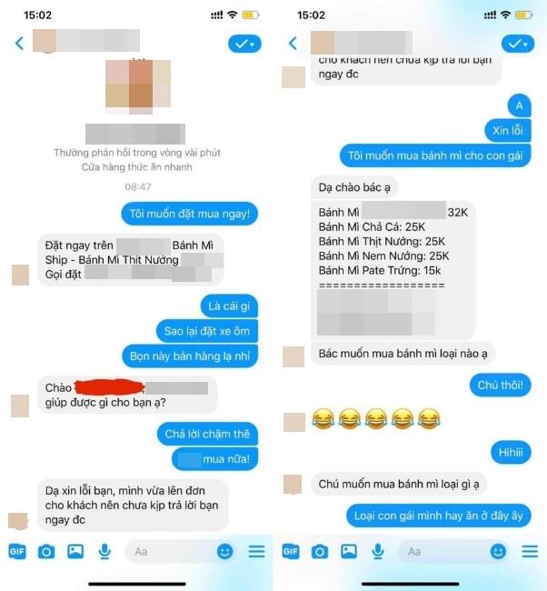 Bố nhà người ta đặt đồ ăn online, không quên nói xấu gái rượu lẫn cà khịa người bán-1